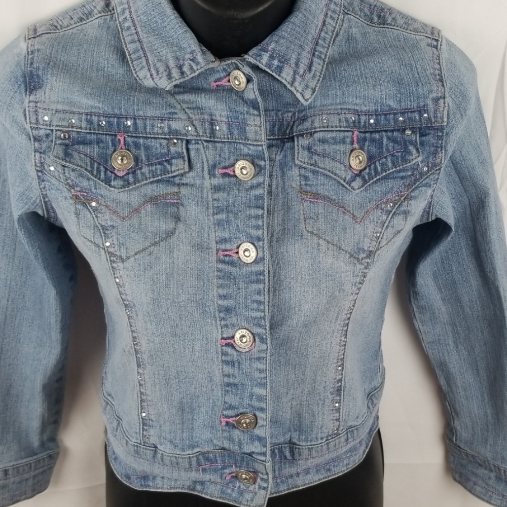 Girls Jean Jacket - Picture 2 of 8